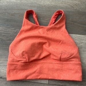 Women's Coral Sports Bra
